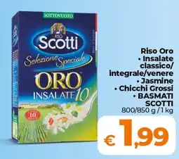Ipercoop Radenza Riso Oro Scotti offerta