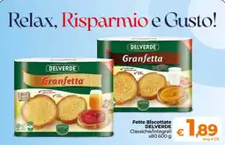 Ipercoop Radenza Granfetta Delverde offerta