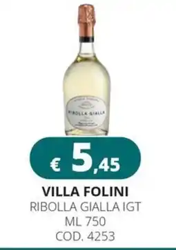 Altasfera Villa Folini Ribolla Gialla IGT offerta