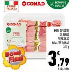 Conad City Mini spiedini di suino offerta