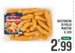 La Mimosa Supermercati Bastoncini di pollo Martini offerta