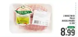 La Mimosa Supermercati Involtini di pollo Avicola Mauro offerta