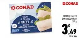 Conad City Cuori di filetto di nasello Conad offerta
