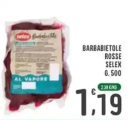 La Mimosa Supermercati Barbabietole rosse Selex offerta