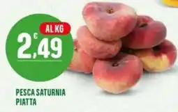 La Mimosa Supermercati Pesca Saturnia Piatta offerta