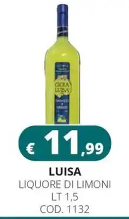 Altasfera Liquore di limoni Luisa offerta