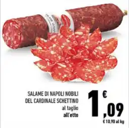 Conad City Salame di Napoli Nobili del Cardinale Schettino offerta