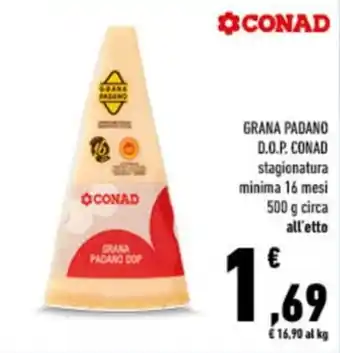 Conad City Grana Padano DOP Conad offerta