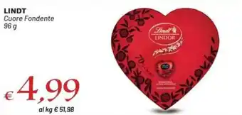 Sisa Lindt Cuore Fondente 96g offerta