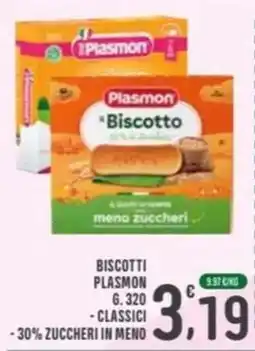 La Mimosa Supermercati Biscotti Plasmon Classici offerta