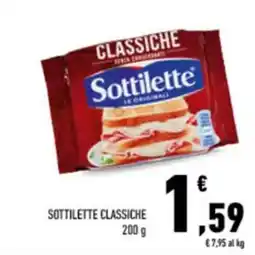 Conad City Sottilette classiche offerta