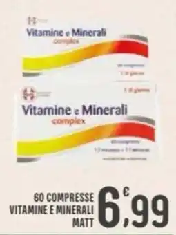 La Mimosa Supermercati Vitamine e Minerali complex offerta