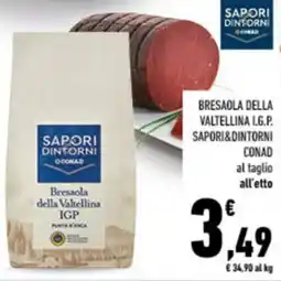 Conad City Bresaola della Valtellina IGP offerta
