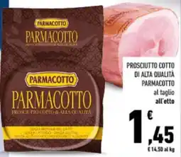 Conad City Prosciutto cotto Parmacotto offerta