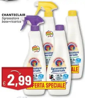 Sisa ChanteClair Sgrassatori base+ricarica offerta