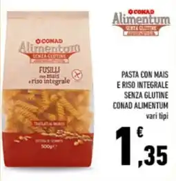 Conad City Fusilli con mais e riso integrale offerta