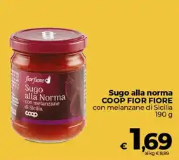 Ipercoop Radenza Sugo alla norma COOP FIOR FIORE offerta