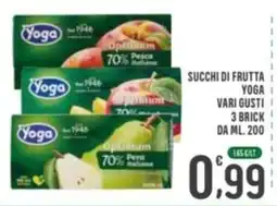 La Mimosa Supermercati Succhi di frutta Yoga offerta