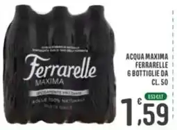 La Mimosa Supermercati Acqua Ferrarelle Maxima offerta