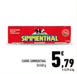 Conad City Carne Simmenthal offerta