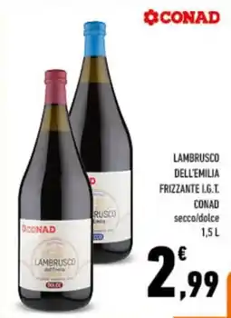 Conad City Lambrusco dell'Emilia Conad offerta