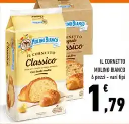 Conad City Il cornetto classico Mulino Bianco offerta