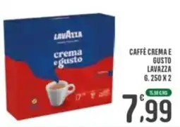 La Mimosa Supermercati Caffè crema e gusto Lavazza offerta