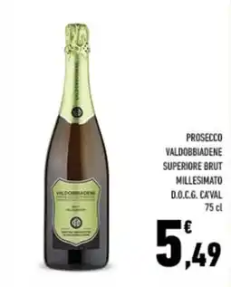 Conad City Prosecco Valdobbiadene offerta