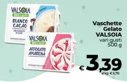 Ipercoop Radenza Vaschette Gelato VALSOIA offerta