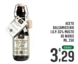 La Mimosa Supermercati Aceto balsamico bio offerta