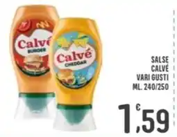 La Mimosa Supermercati Salse Calvé vari gusti offerta