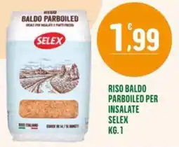 La Mimosa Supermercati Riso baldo parboiled per insalate Selex offerta