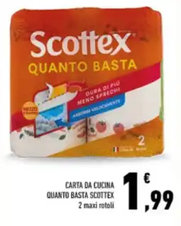 Conad City Carta da cucina Scottex Quanto basta offerta