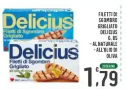 La Mimosa Supermercati Filetti di Sgombro Grigliato Delicius offerta