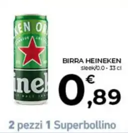 Conad City Birra Heineken offerta