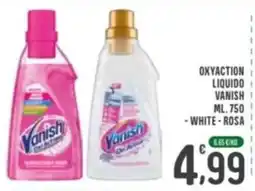 La Mimosa Supermercati Oxyaction liquido Vanish offerta