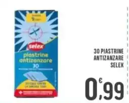 La Mimosa Supermercati Piastrine antizanzare Selex offerta