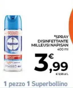 Conad City Spray disinfettante milleusi napisan offerta
