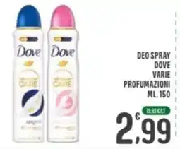 La Mimosa Supermercati Deo spray Dove offerta