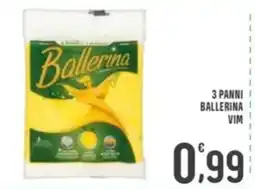 La Mimosa Supermercati Panni ballerina offerta