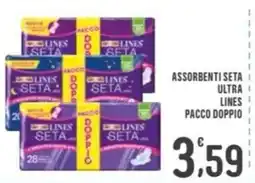 La Mimosa Supermercati Assorbenti seta ultra lines offerta