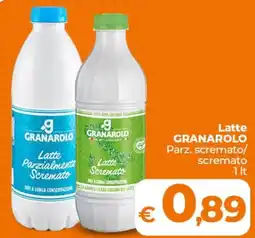 Ipercoop Radenza Latte Granarolo Parz. scremato/scremato offerta