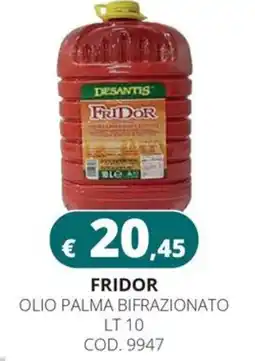 Altasfera Fridor olio palma bifrazionato offerta