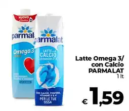 Ipercoop Radenza Latte Omega 3 con Calcio Parmalat offerta