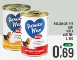 La Mimosa Supermercati Bocconcini per cani Selex offerta