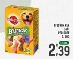 La Mimosa Supermercati Biscrok per cani Pedigree offerta