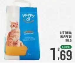 La Mimosa Supermercati Lettiera Happy Dì offerta