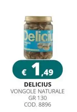 Altasfera Delicius vongole naturale offerta