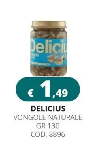Altasfera Delicius vongole naturale offerta