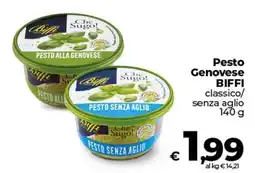 Ipercoop Radenza Pesto Genovese BIFFI offerta
